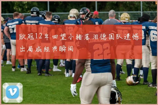 欧冠12年回望小猪落泪德国队遗憾出局成经典瞬间