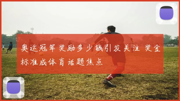 奥运冠军奖励多少钱引发关注 奖金标准成体育话题焦点