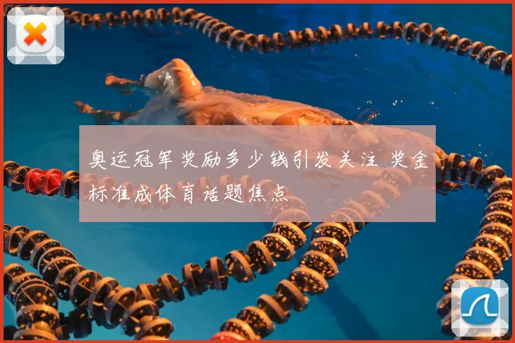 奥运冠军奖励多少钱引发关注 奖金标准成体育话题焦点